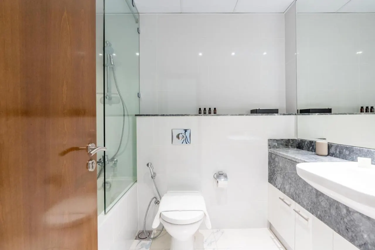 דובאי Lux Bnb I Amna Tower I Panaromic Views 0*,