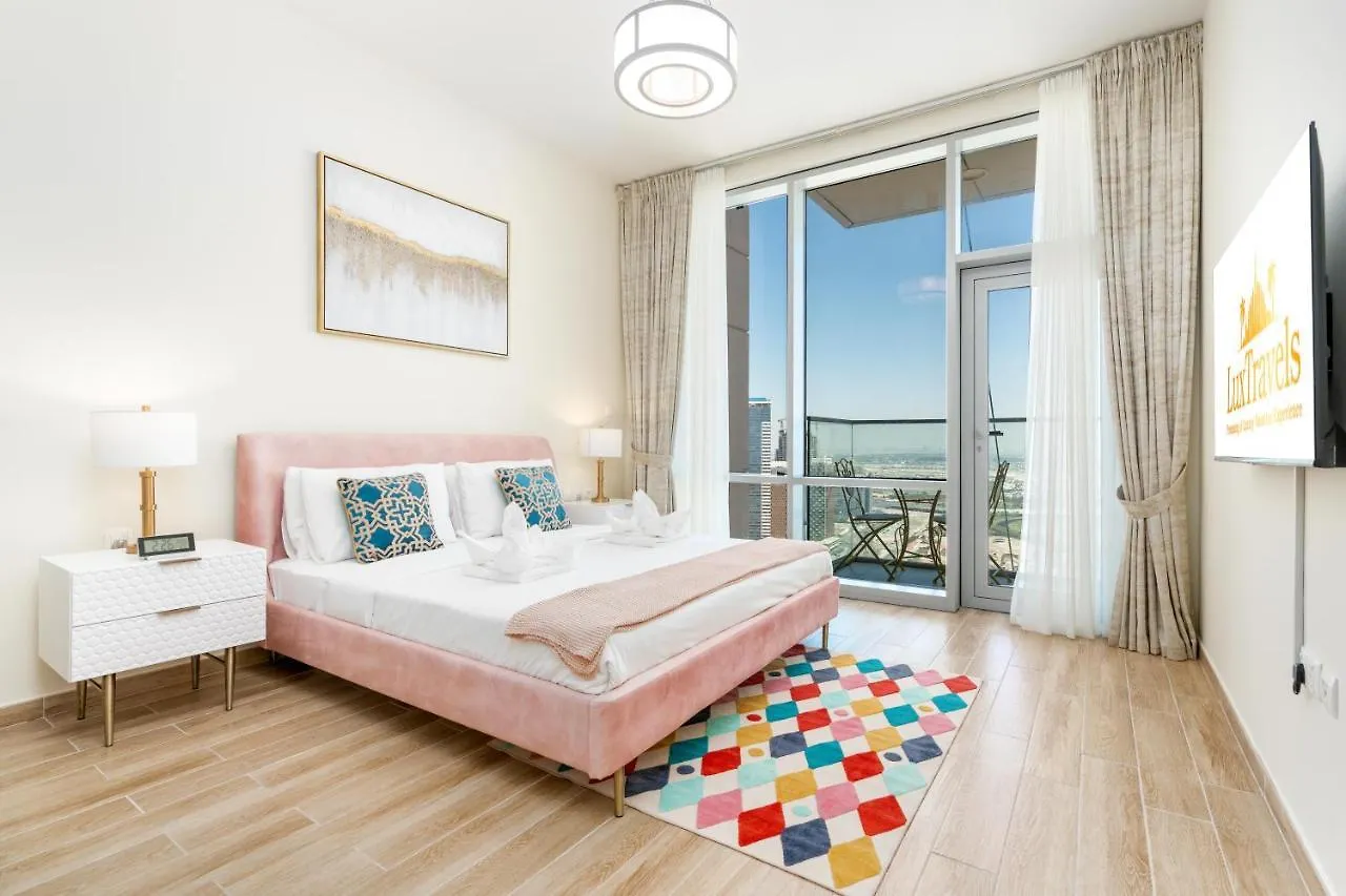 דובאי Lux Bnb I Amna Tower I Panaromic Views דירה