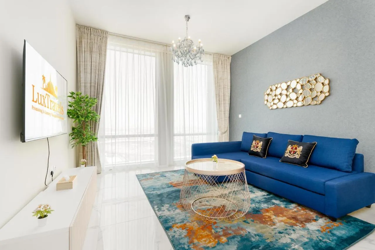 Lux Bnb I Amna Tower I Panaromic Views 迪拜 公寓