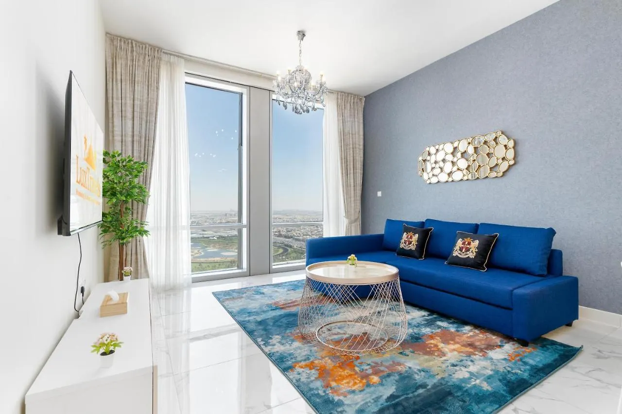 Lux Bnb I Amna Tower I Panaromic Views 迪拜